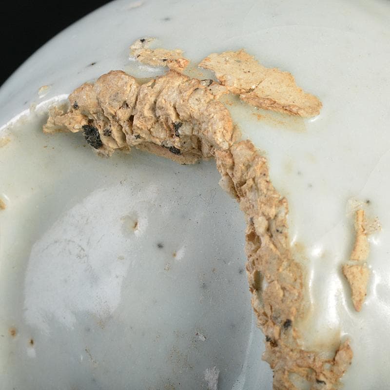 朝鮮美術　李朝　高麗白磁　盃　V　R7464