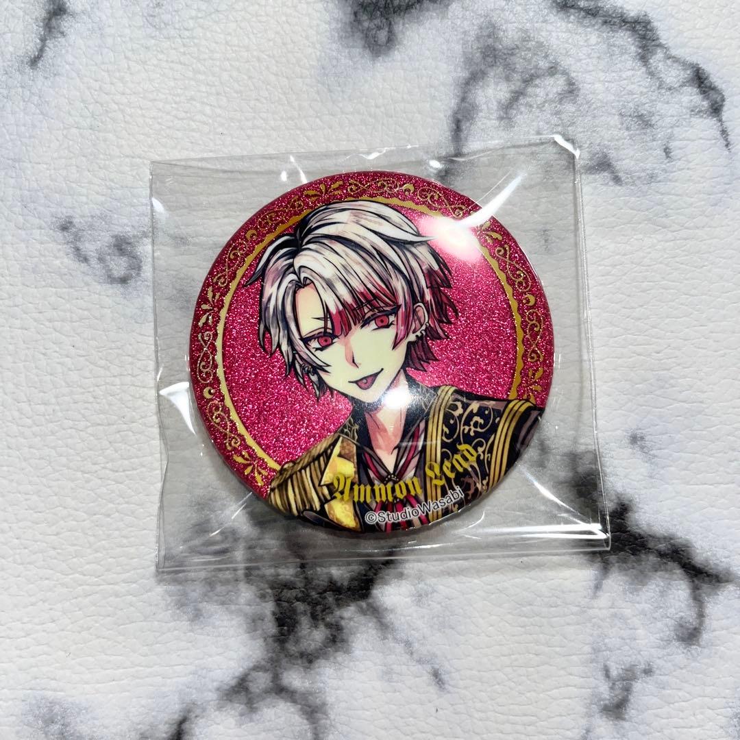あくねこ 缶バッジ バト缶 Vol.4 ストロベリーガーデン アモン