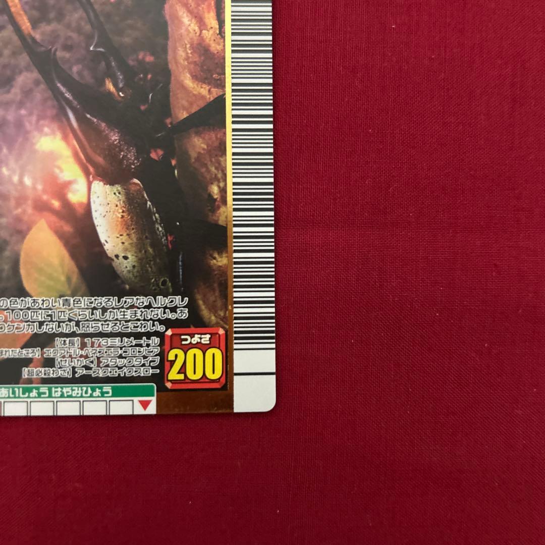 甲虫王者ムシキング ヘルクレスリッキーブルー 2006年 ネイチャー 夏