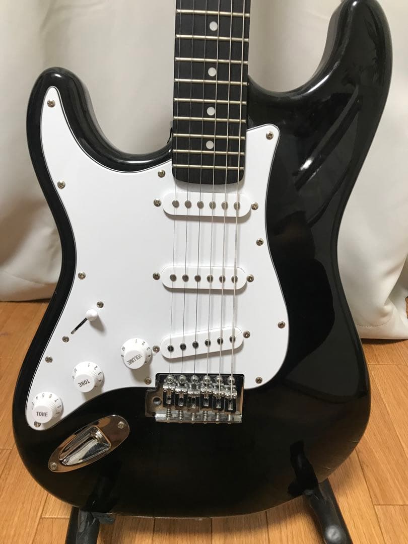 SEIDER エレキギター ブラック レフティ