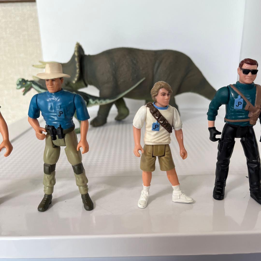 ジュラシックパーク　フィギュア5体　１９９３年ビンテージ