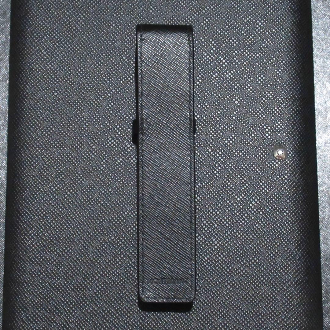 モンブラン ペンケース ペンポーチ サルトリアル ブラック 130750 筆箱