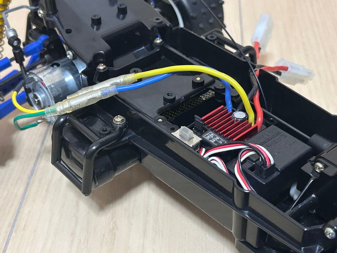 タミヤ スコーチャー シャーシ 当時物 サンダードラゴン ボディ 復刻版 メカ付