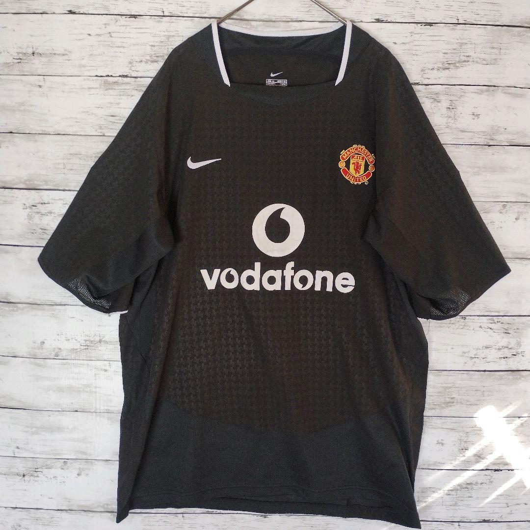 NIKE マンチェスターユナイテッド 2002 ユニフォーム ポルトガル製 マンチェスター・ユナイテッド 2002-03 Nike 選手用 アウェイ長袖
