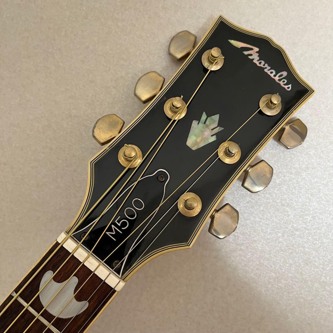 希少 Morales M500 アコースティックギター モラレス 6弦 アコギ