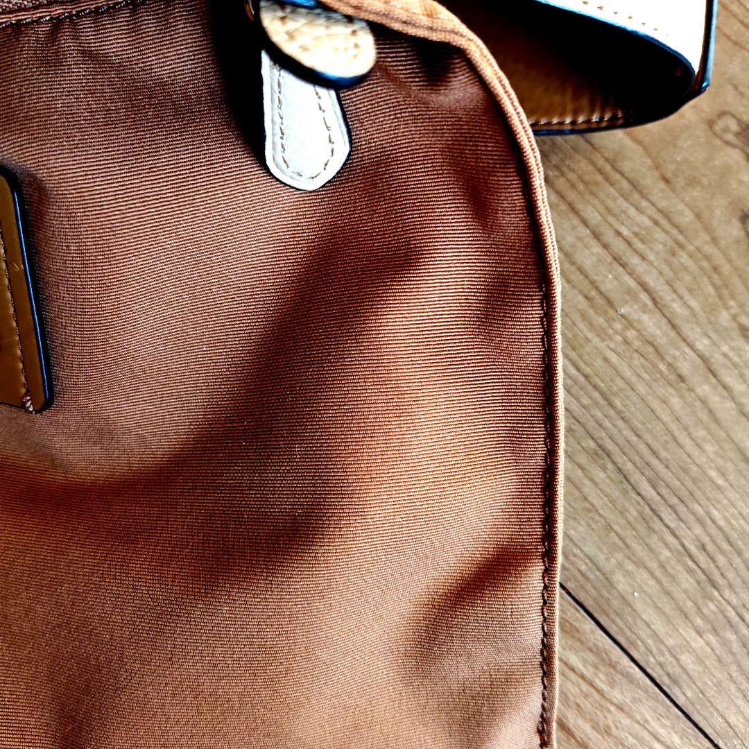 COACH ベージュ トートバッグ