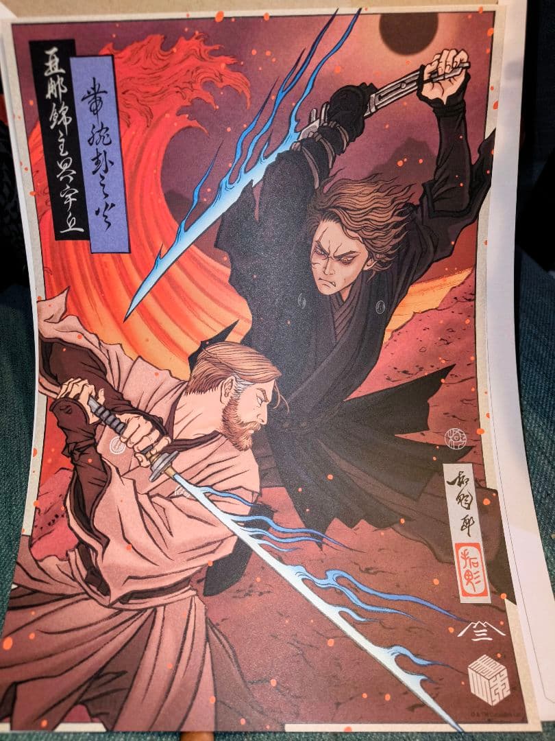 スターウォーズセレブレーション アナキン オビ=ワン バッジ アート