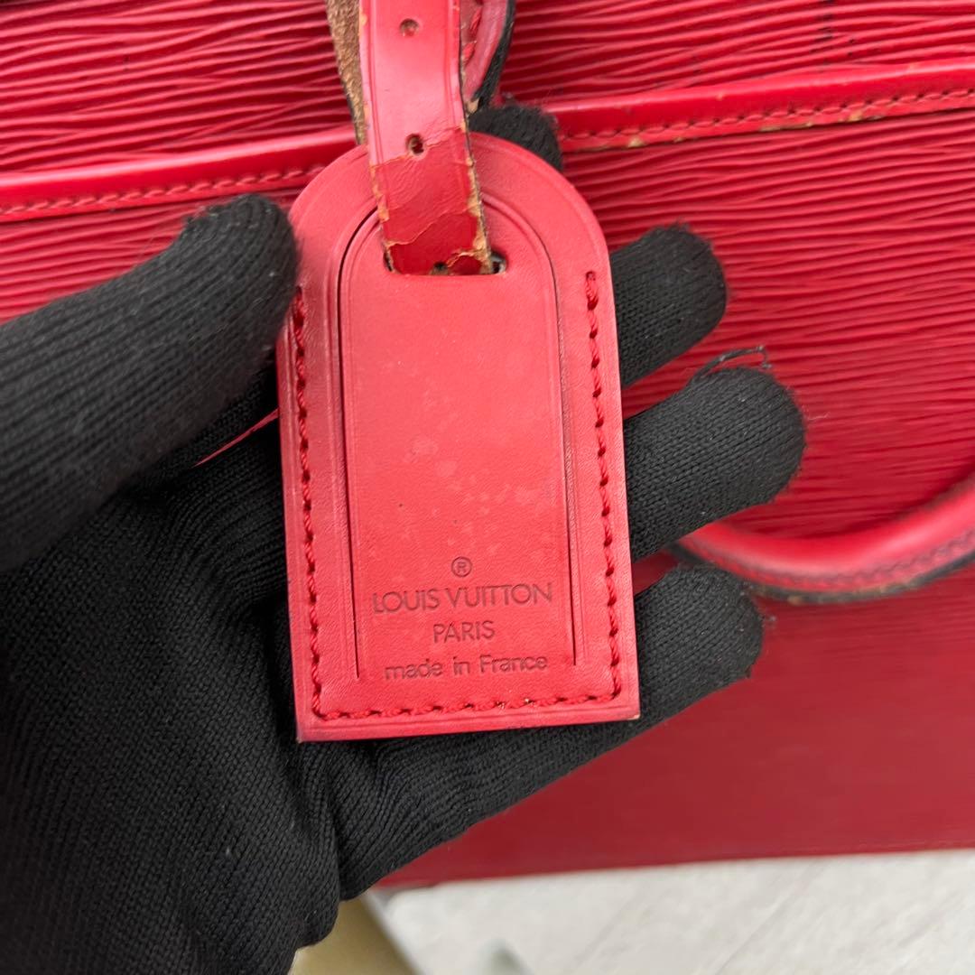 LOUIS VUITTON エピ リヴィエラ 赤 ハンドバッグ