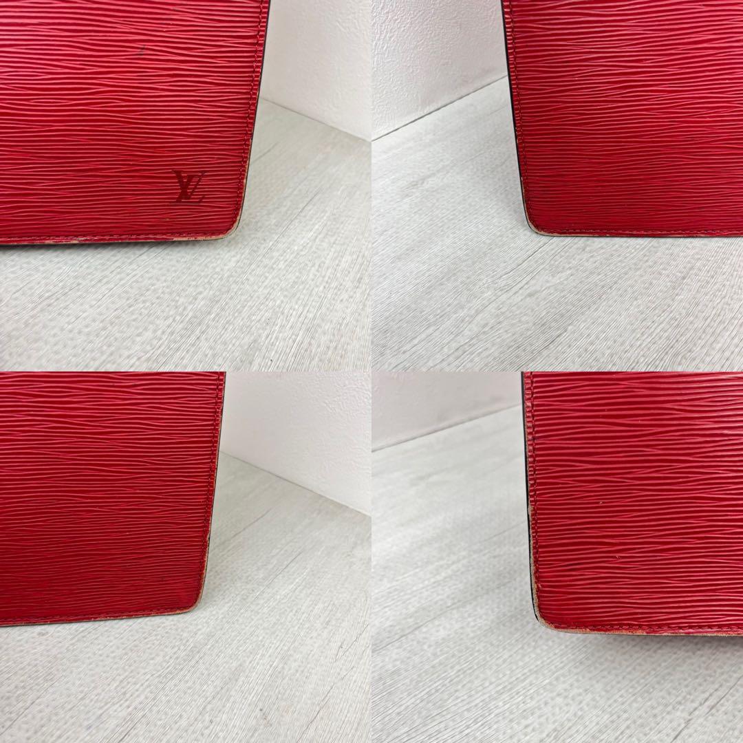LOUIS VUITTON エピ リヴィエラ 赤 ハンドバッグ