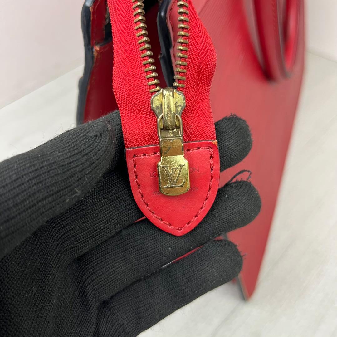 LOUIS VUITTON エピ リヴィエラ 赤 ハンドバッグ