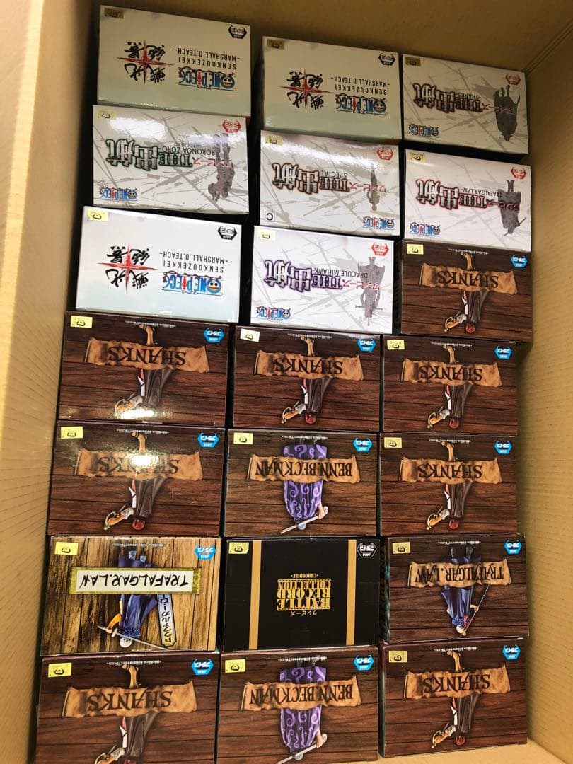 ワンピース　フィギュア　ゾロ　出航　チョッパー　シャンクス　dxf 63個