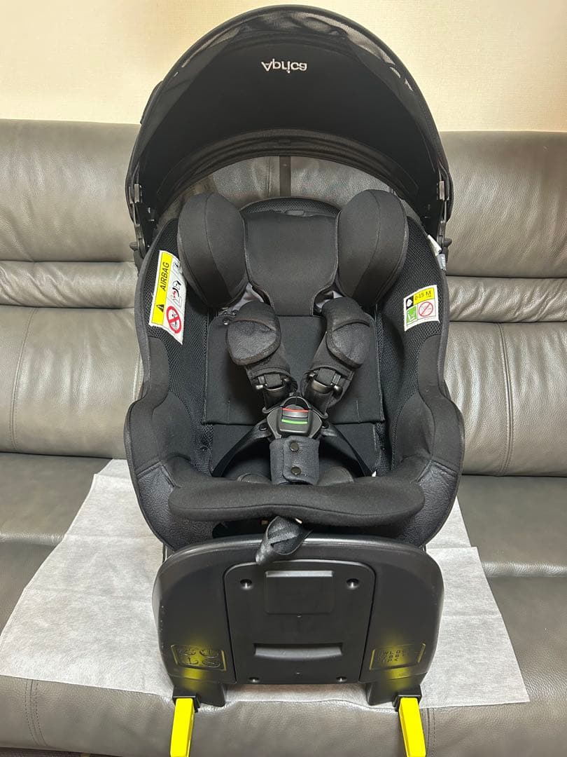 【美品】アップリカ　マモリラ　ISOFIXチャイルドシート