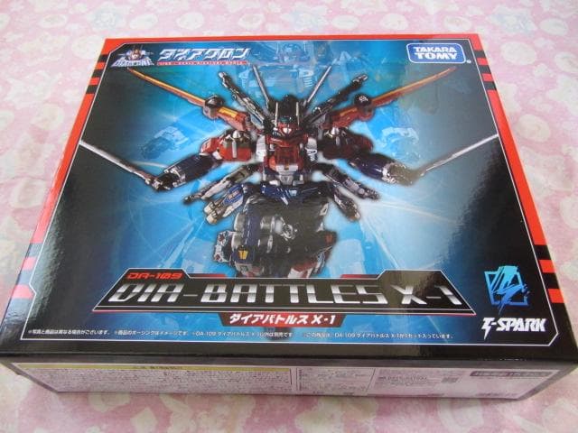 ダイアクロン T-SPARK DA-109 ダイアバトルス X-1 可動フィギュ