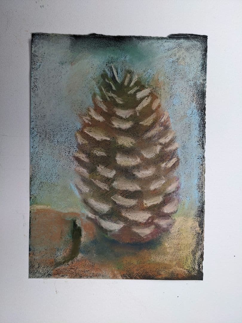 松ぼっくりのパステル画 A4サイズ 松ぼっくりのパステル画 A4サイズ hqdefault.jpg