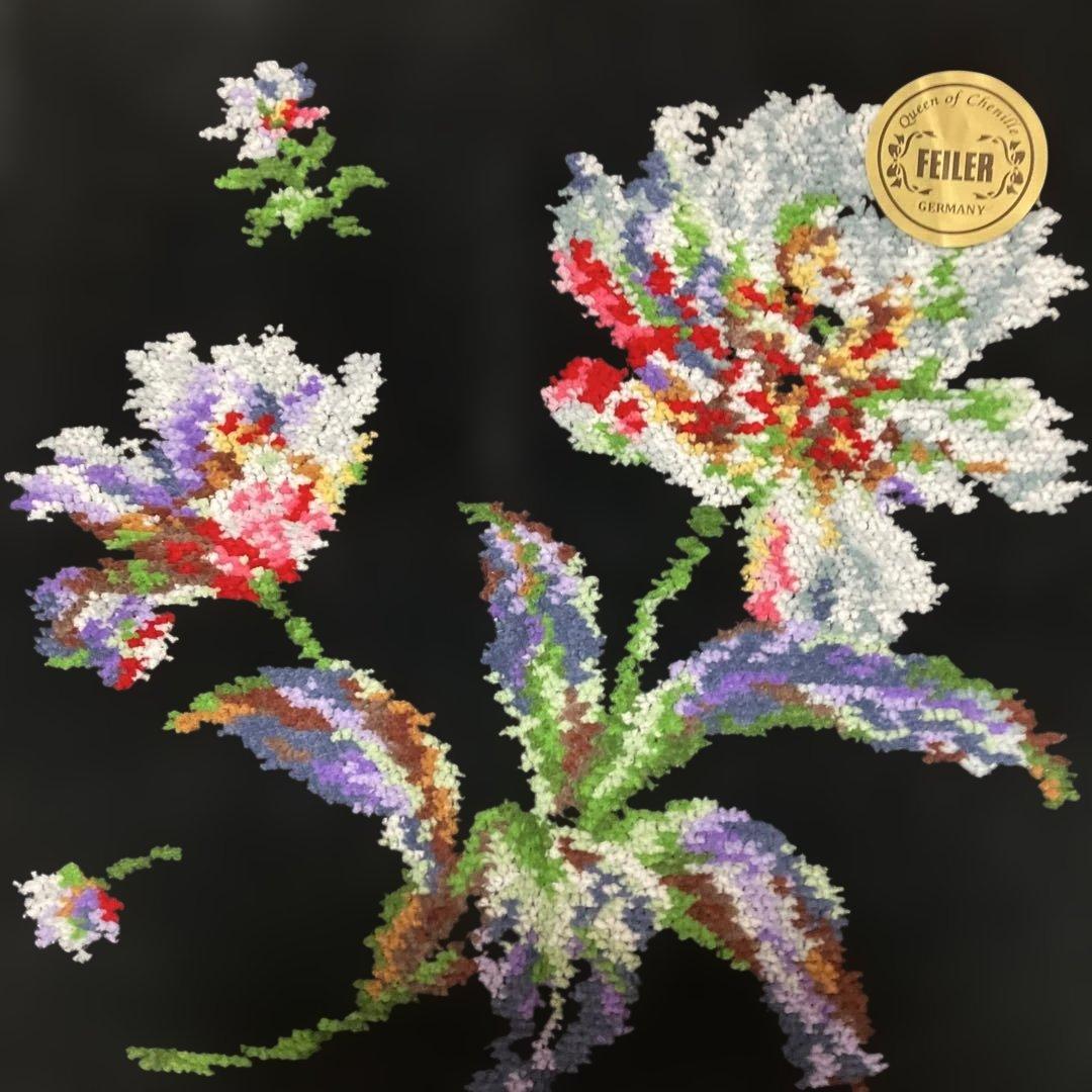 新品未使用❣️FEILER 花柄 タオルハンカチ 約25cm - メルカリ