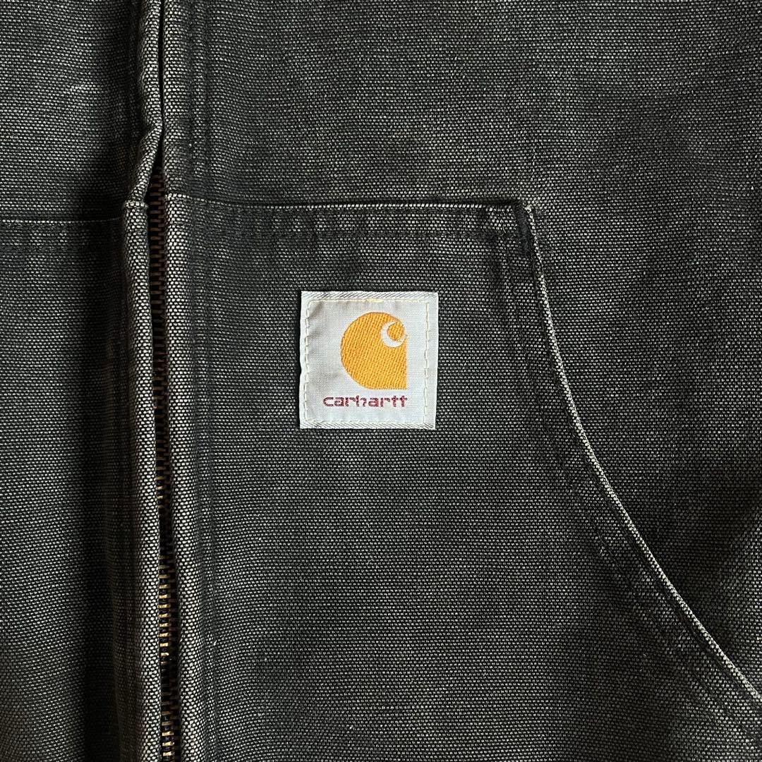 ちゃい カーハート アクティブ ジャケット ブラック 企業 S
