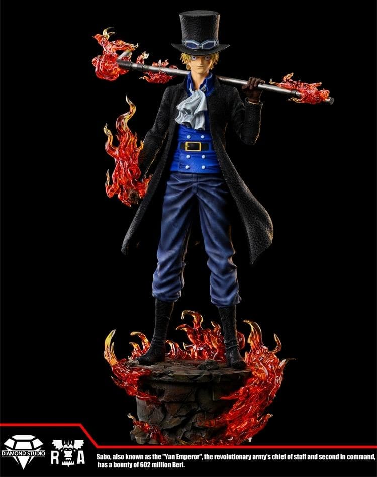 ワンピース 炎帝 サボ ガレージキット フィギュア 1/6スケール - メルカリ