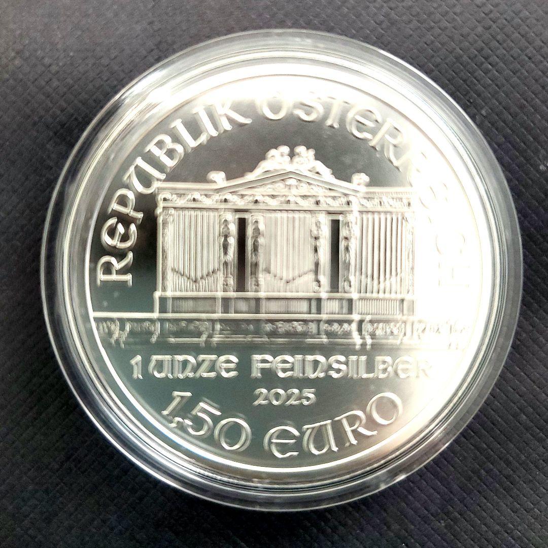 ウィーンフィルハーモニー銀メダル 2025年(1オンス×3枚) - メルカリ