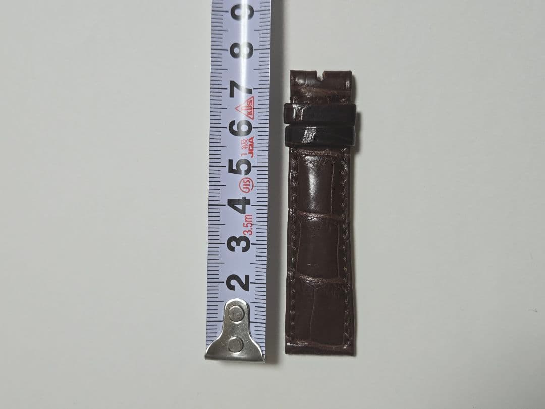 ☆最終値下げ【ブレゲ】メンズサイズ アリゲーターレザーベルト(かん幅18㎜)