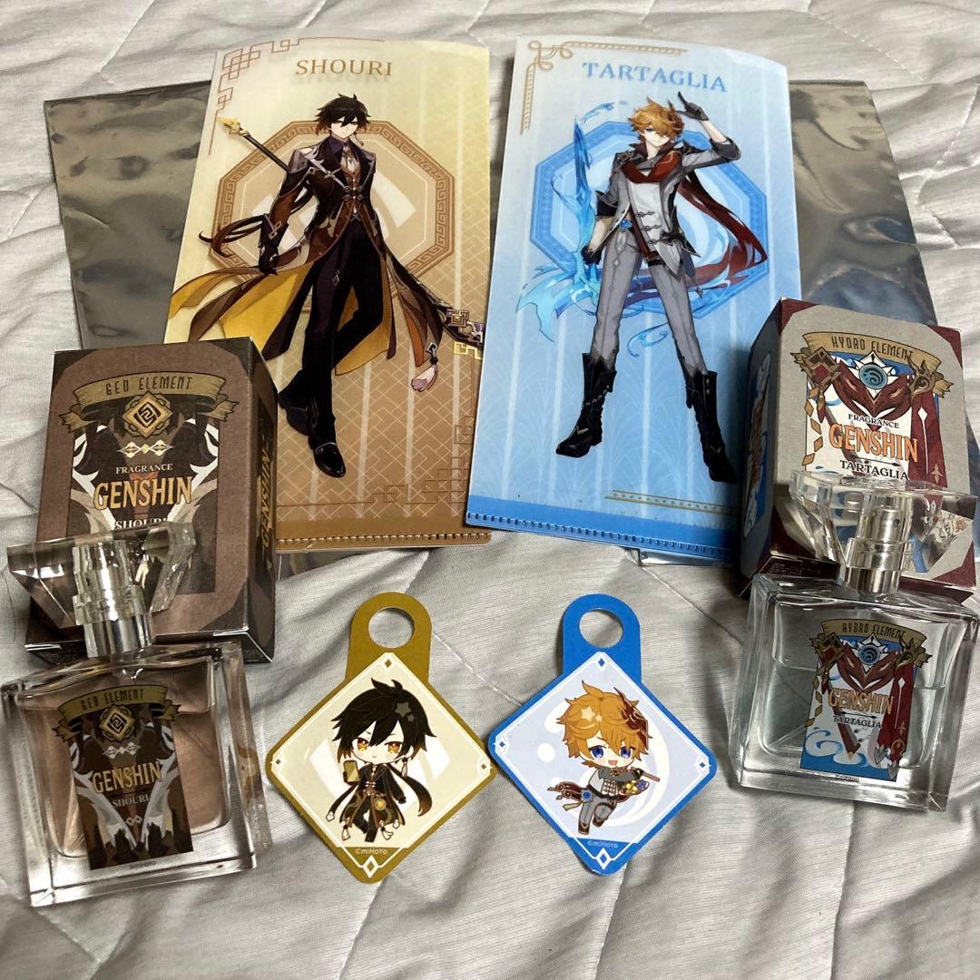 6点 タルタリヤ 鍾離 香水 GIGO ファイル スイパラコラボ 食品タグ 原神 鍾離 タルタリヤ 香水 6点 タルタリヤ 鍾離 香水 GIGO ファイル