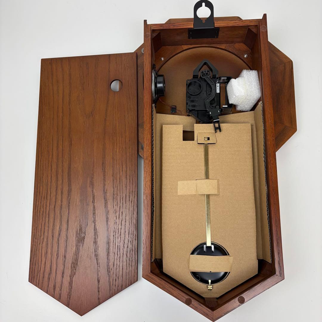 【未使用】SEIKO アンティーク調柱時計　RQ322B 昭和レトロ