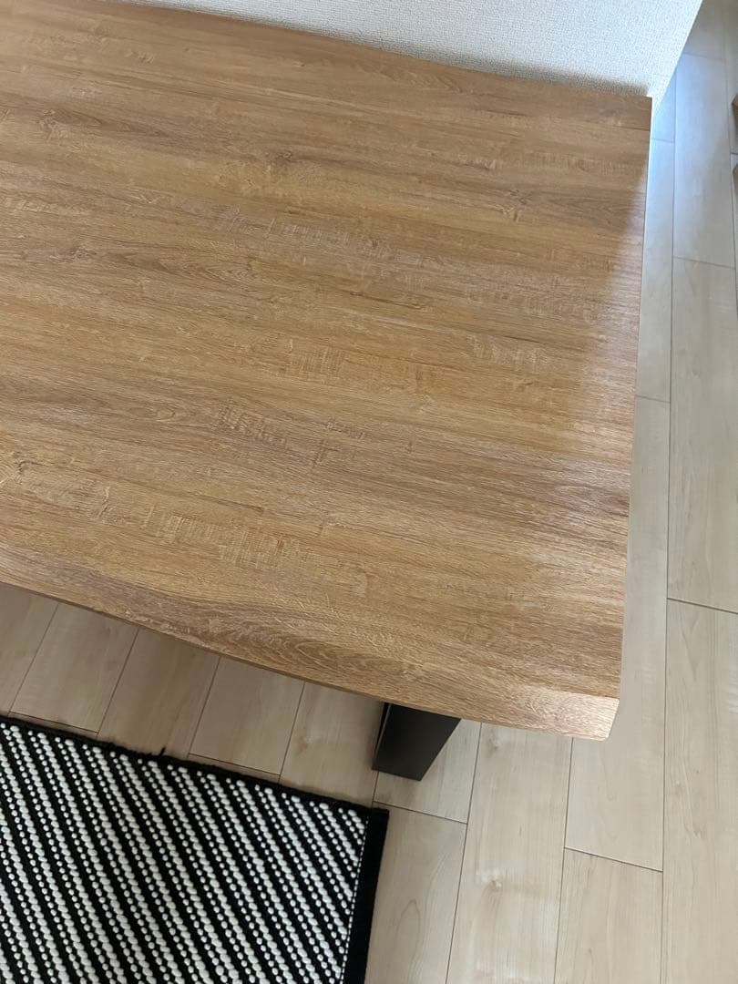 未使用品ダイニングテーブル　単品　ナチュラル！美品