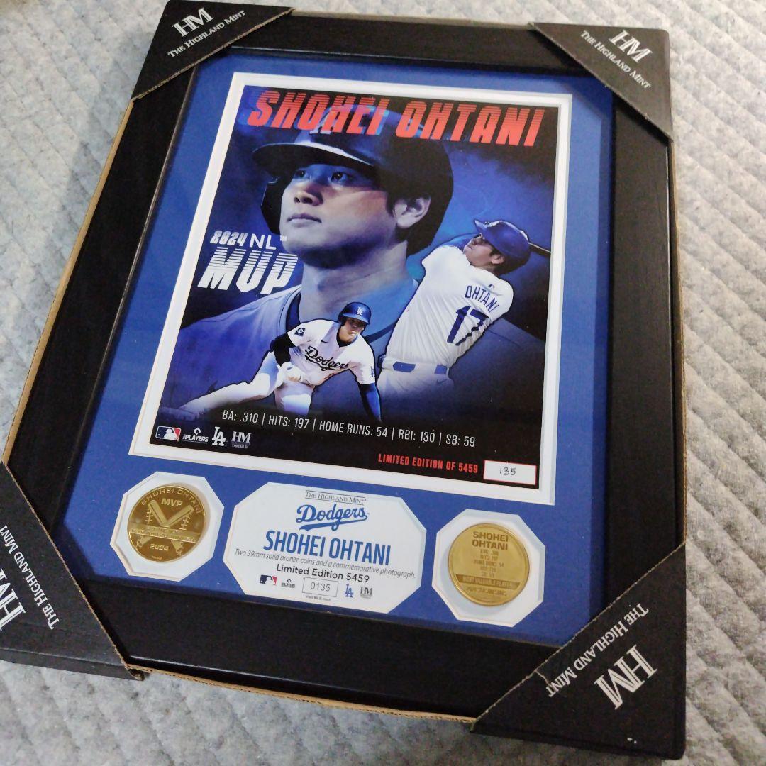 大谷翔平選手 2024 NL MVP記念 ダブルゴールドフォトミント