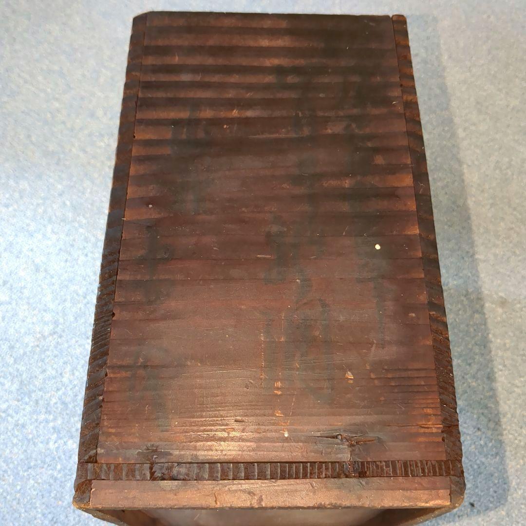 木製箱 6個セット 漆器 黒漆塗 江戸時代後期 弘化三年(