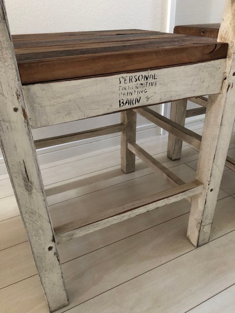 チェブ　アンティーク風家具　テーブル　パイン材