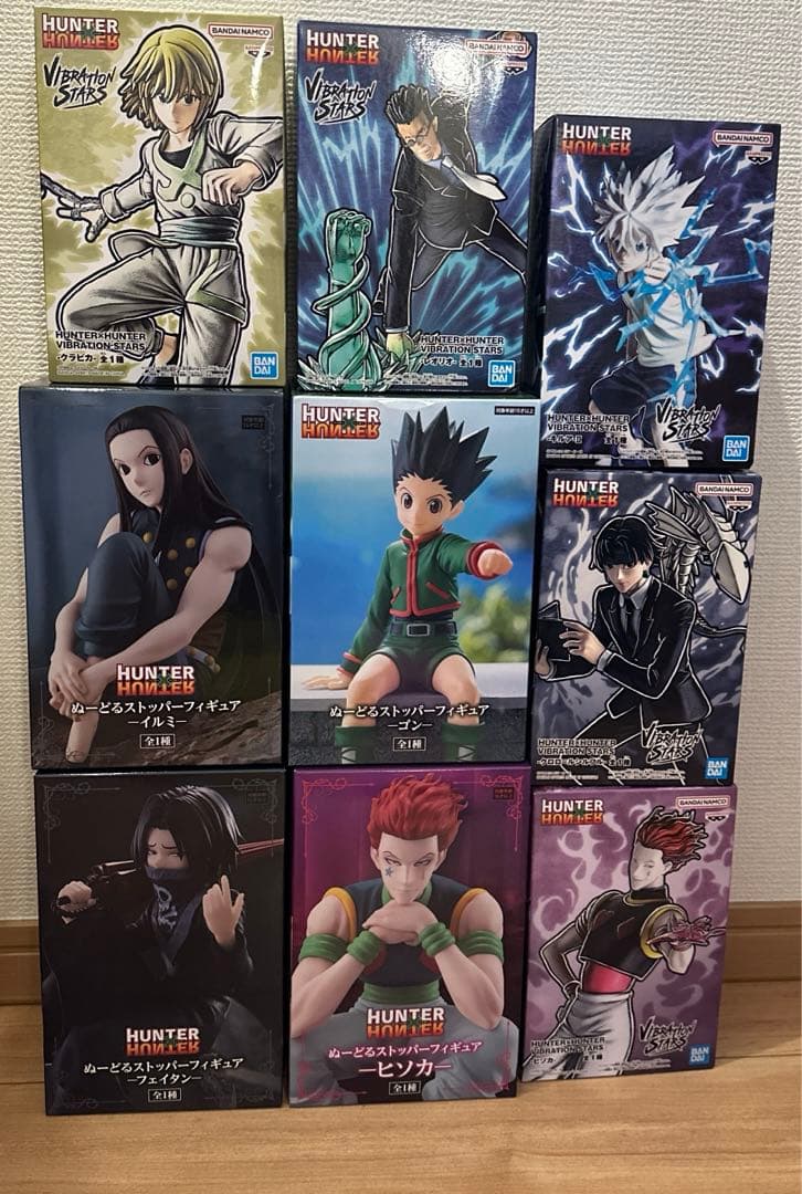 HUNTER × HUNTER フィギュア 9体 ハンターハンター HUNTER×HUNTER