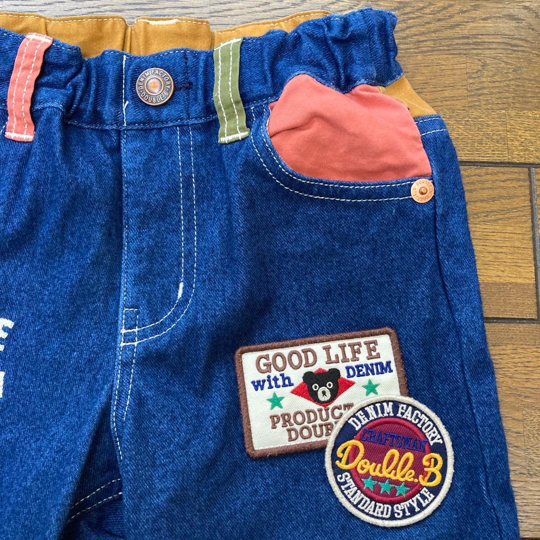 ☆福袋限定☆ミキハウス☆ダブルビー☆120 デニムパンツ - メルカリ