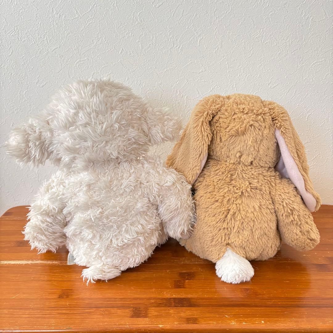 ★レア★ビルドアベア くま ひつじ うさぎ ぬいぐるみ 4体 洋服 靴 着せ替え