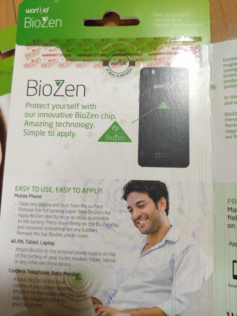 Biozen 電磁波カットステッカー10枚セット正規品