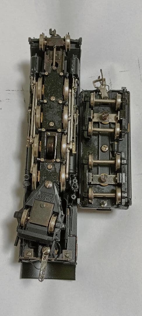 HOゲージ カツミ Ｄ51半流蒸気機関車、カンモーター、メンテナンス済