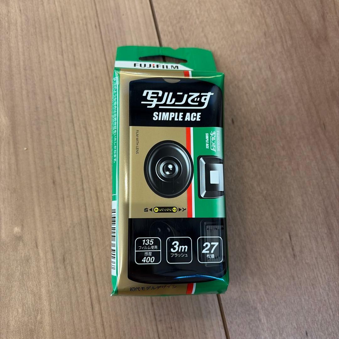 Fujifilm Simple Ace 使い捨てカメラ 27枚撮 - メルカリ