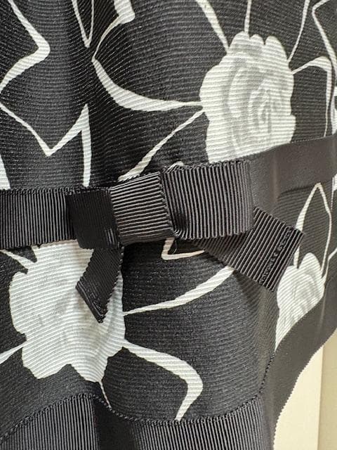 未使用M'S GRACY フラワープリント フレアスカート