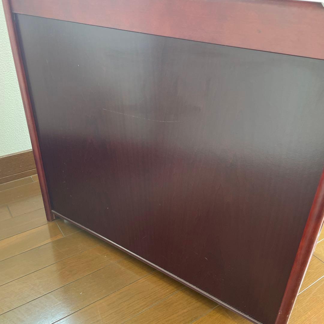 超お得 カリモク　昭和レトロ 木製コンソールテーブル コールキャビネット 古家具