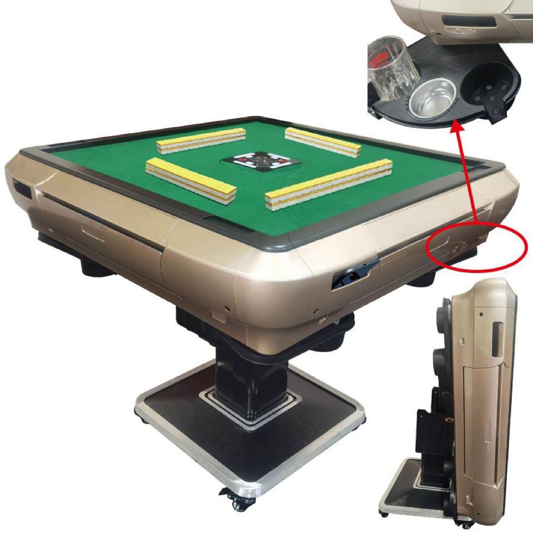 【新品】GOLD 全自動麻雀卓 28mm アルミ製 折りたたみ 家庭用 雀鳳（JONGHO） 全自動麻雀卓 28mm 麻雀卓 全自動 折りたたみ 家庭用