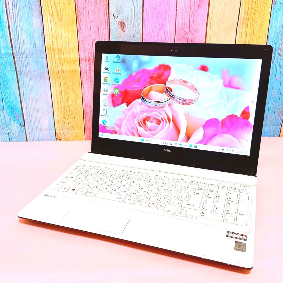 新品SSD⭐️高速ノートパソコン windows11 オフィス カメラ 薄型