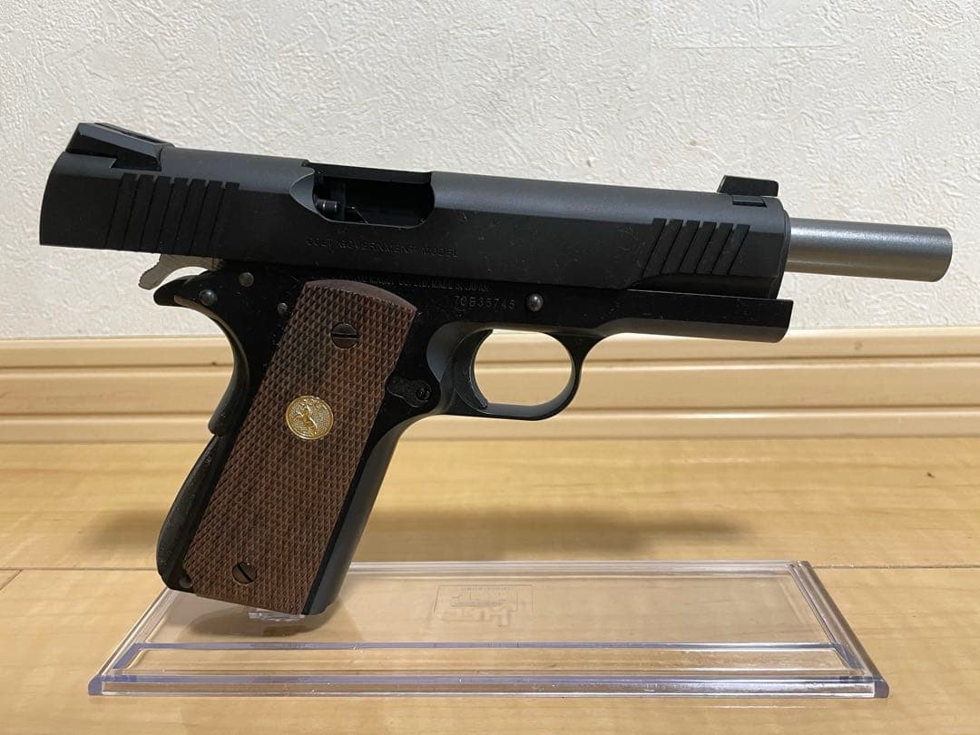 東京マルイ M45A1 BLACK シリーズ70フレーム付き スペアマガジン付属