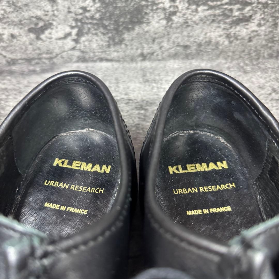 【美品】クレマン チロリアン パドロール 40 ブラック レザー 26
