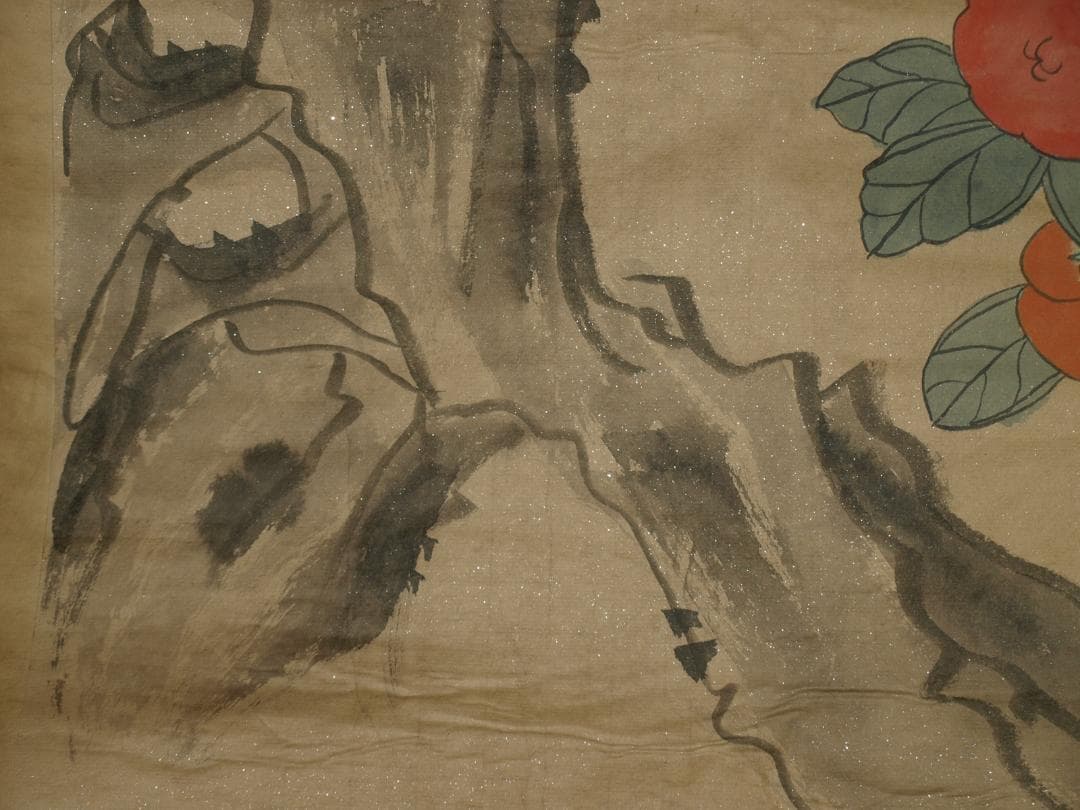 骨董市仕入れ品 中国北宋時代の掛軸 激安骨董品 肉筆保証 BD123A8-1