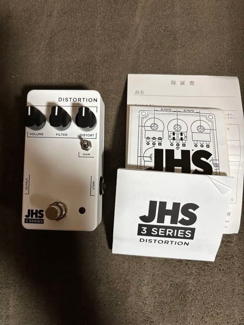 美品　JHS 3 Series　ディストーション　DISTORTION　rat