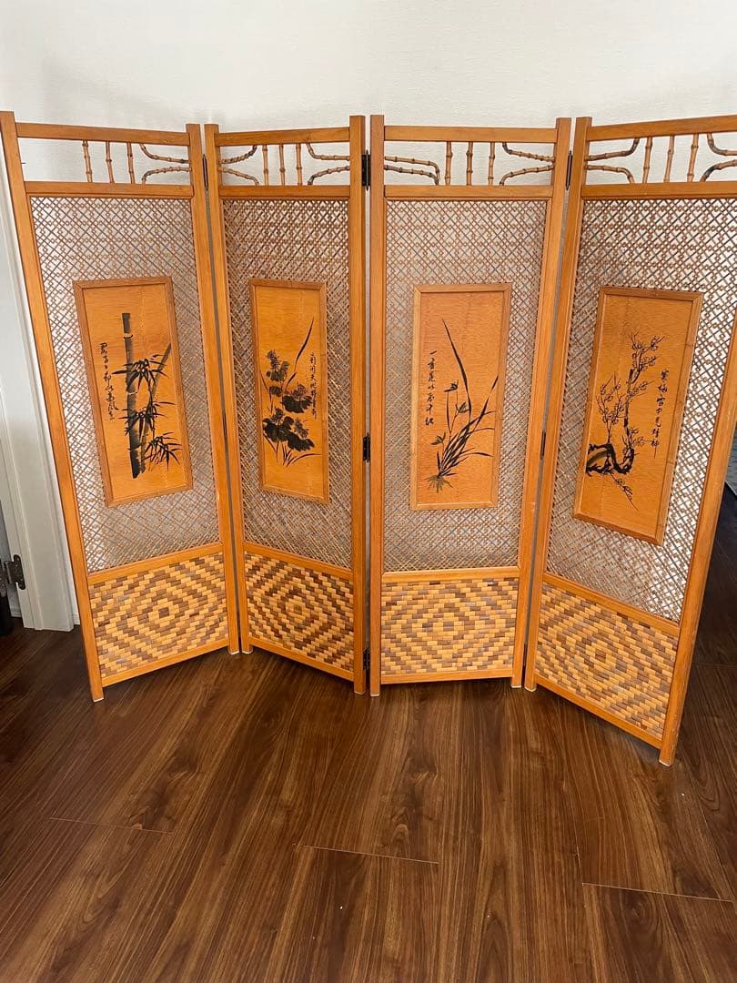 1/5まで Artek風ウッドパーテーション 180×250cm aalto