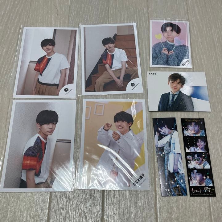 なにわ男子 長尾謙社 グッズ セット まとめ アクスタ ちびぬい うちわ