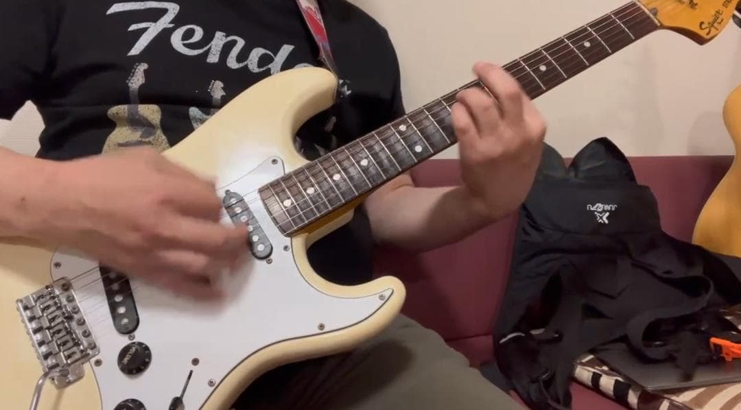 ジャンク品Squier CST-50 JVシリアル 1983年製 演奏動画あり！