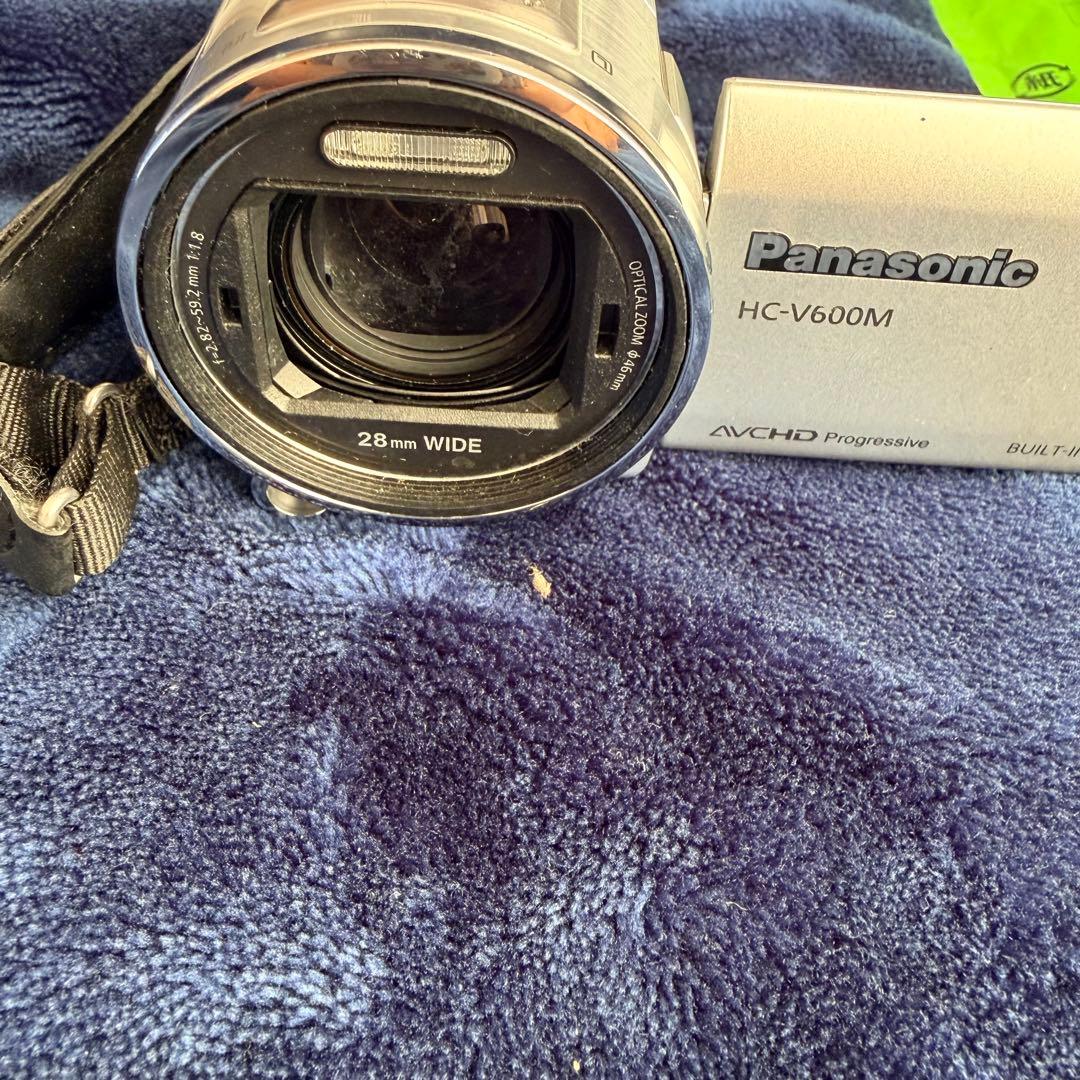 【SD付】Panasonic HC-V600M ビデオカメラ フルHD 箱付き