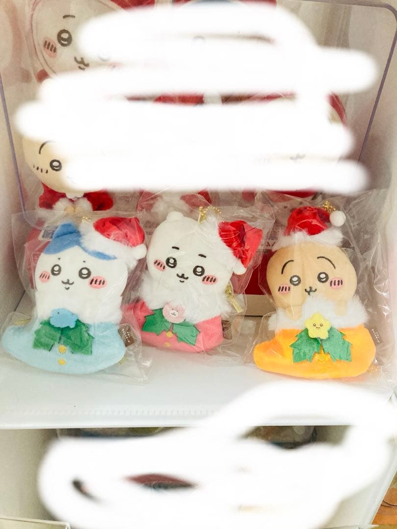 ちいかわ クリスマス オーナメントにもなるマスコット ハチワレ うさぎ