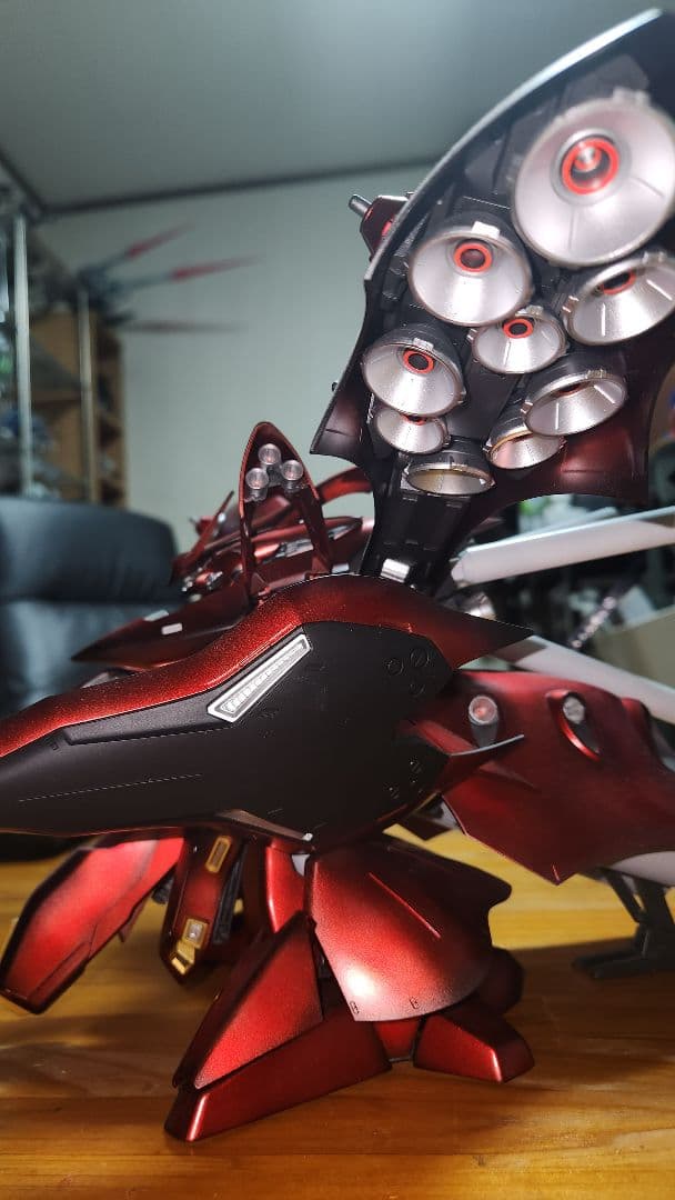 HG ナイチンゲール　黒立ち上げキャンディ塗装