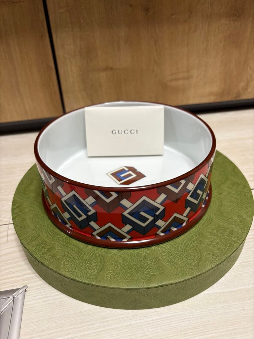 GUCCI グッチ フィーディングマット ペットボール ジオメトリックG
